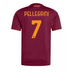 AS Roma Lorenzo Pellegrini #7 Domaci Dres 2025-26 Kratak Rukavima